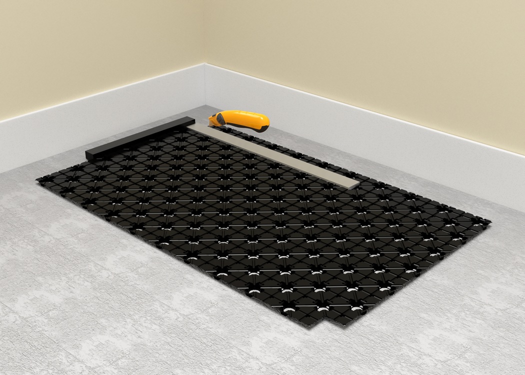 Zema profila, izdevīgs grīdas apkures risinājums